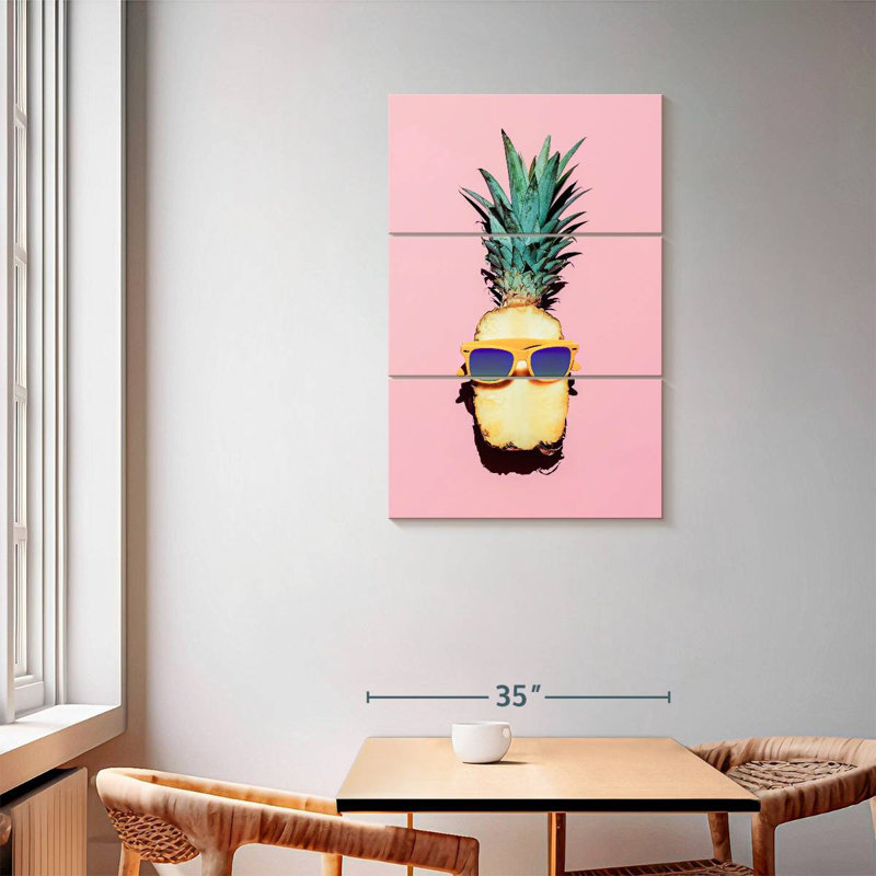 Yarlin Pineapple Fashion, 57" H x 36" W