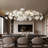 Kedarian 6 - Light 47.2" Tree Branch Chandelier Ceramic Ginkgo Leaf-636181051