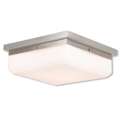 Cara Glass Flush Mount