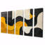 Curstyn - formes abstraites, art mural moderne sur toile-113596462-113596459