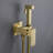 Elongated Wall Mount Bidet with Faucet-71242958
