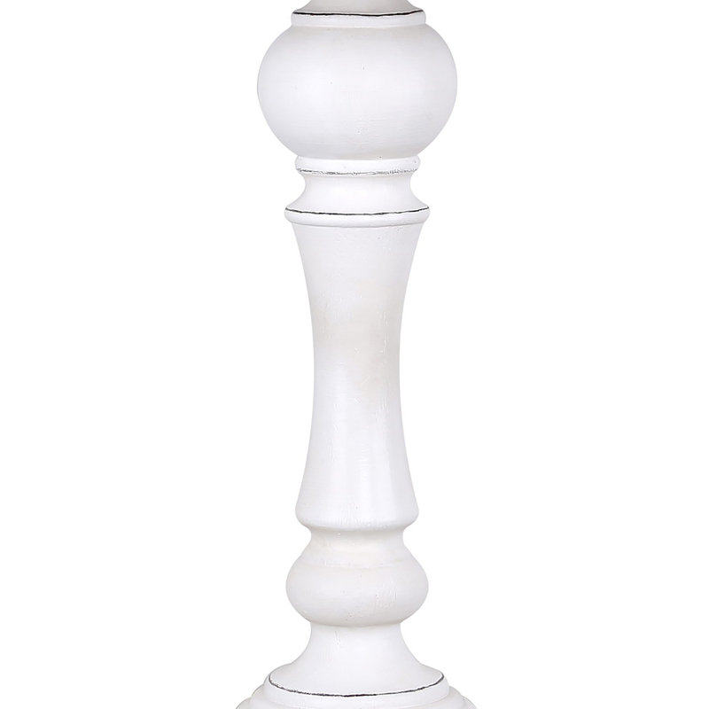 Hively Resin Table Lamp, White