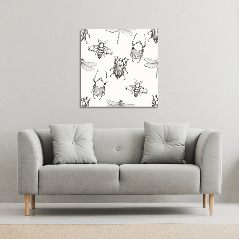 No Title by Andrew Lee - Wrapped Canvas Print