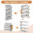 12 Pair Stackable Shoe Rack