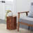 Kieran Solid Wood Block End Table