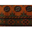 Tapis orange brûlé Dev 2 pi 8 po x 9 pi 8 po