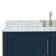 Abby 55'' Single Bathroom Vanity with Carrara Marble Top