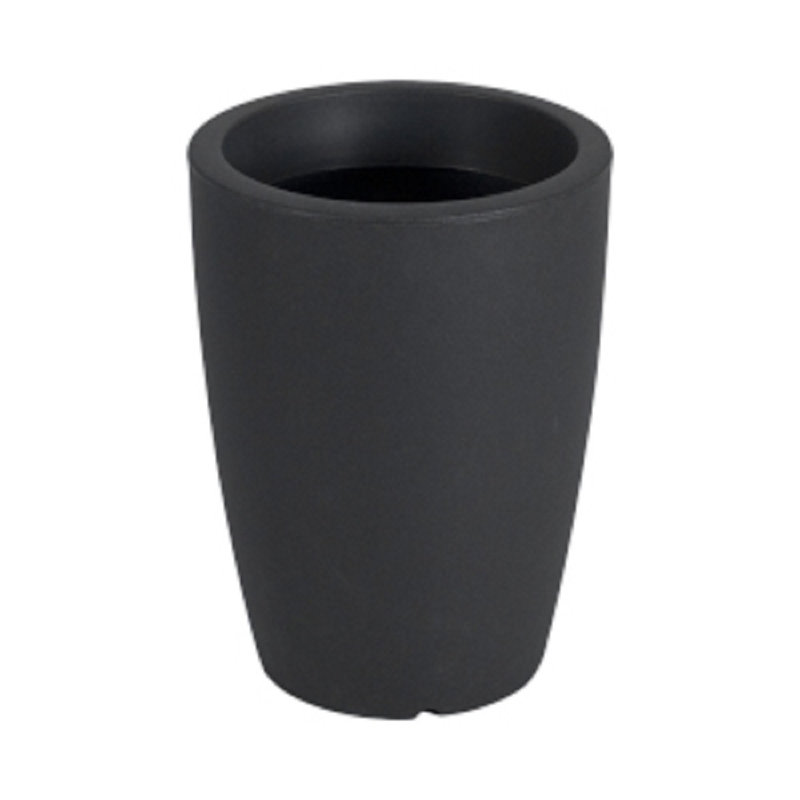 Grieteke Pot Planter, 50cm H x 36cm W x 36cm D, Anthracite