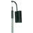 Delmont Steel LED Flush Mounted Sconce