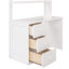 Lit mezzanine simple avec tiroirs, bureau et garde-robe-40151465