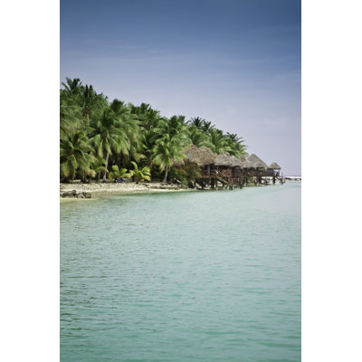 Aitutaki Paradise Beach by Mlenny - No Frame Print on Canvas