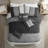 Luxurious Faux Suede Bedding Sets, King Size Comforter With Modern Style