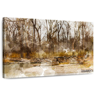 Alvord Landscape River Woods