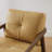 29.5" Wide Full-Grain Genuine Leaher Upholstered Accent Armchair With Solide Wood Frame-846155061