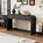 Unique Retro Silhouette Console Table With Open Style, Two Top Drawers For Entrance, Dinning Room, Living Room-1214063706