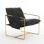 Fauteuil club en velours de 34,64 po de largeur Jathaniel-759170153-759170154