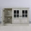 Large armoire de rangement avec 3 portes, tablettes réglables pour le salon et la salle à manger-1831391966