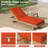 Outdoor 4'' Chaise Lounge Cushions Lounge Chair Cushions (Cushions Only)-423027321-408104540-408150297
