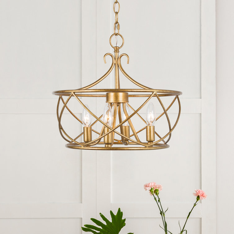 Reza 4 - Light Lantern Drum Chandelier