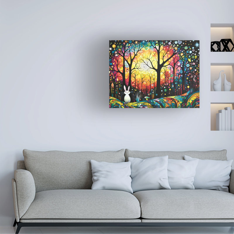 Art sur toile par Michael David Ward, H 35 po x l 47 po
