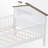 Wood Platform Bed With LED Light-114071853