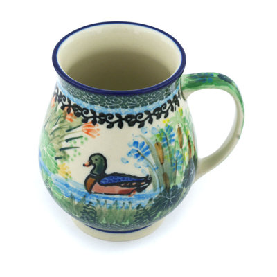 Grande tasse en grès poli 17 oz