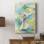 Bright Heron Fresco III - Cavas enveloppés de galerie-108825161