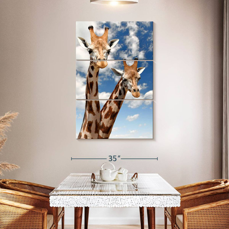 Brampt Happy Giraffes, H 38 po x l 24 po