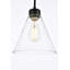Luminaire suspendu conique à 1 lumière Okelly-1350956799