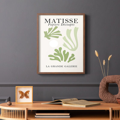 Matisse CCL XXXV, reproduction encadrée - bois massif
