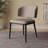 Modern Upholstered Faux Leather Dining Chairs with Metal Legs (Set of 4)-2010121206-2010635157