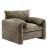 Modern Style Chenille Oversized Armchair Accent Chair Single Sofa Lounge Chair 37.6'' W for Living Room-865451910