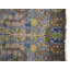 Tapis oriental gris Oushak Chobi Mute 3X6