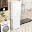Armoire de rangement luxueuse en bois avec tablettes réglables-2080848708-2109175860