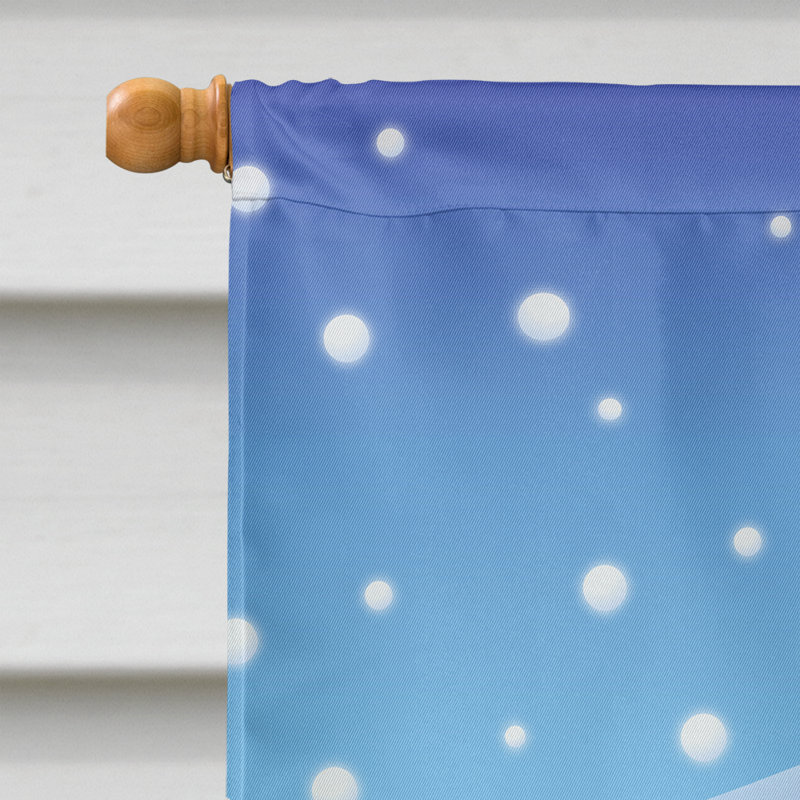 Drapeau de Noël Zorayr, H 28 po x l 40 po