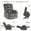 Fauteuil inclinable électrique Nihat Lay-179143095