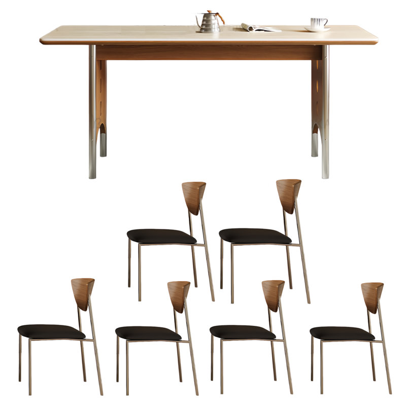 Table de salle à manger rectangulaire