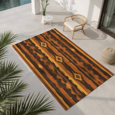 Tapis intérieur et extérieur Winding Paths