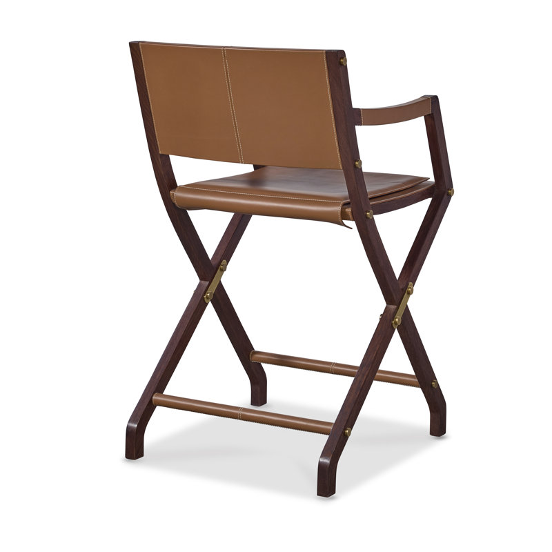 Century Trading Company Upholstered Bar Stool with Solid Wood Frame