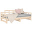 Overby European Single (90 X 200cm) Solid Wood Bed-1400433437