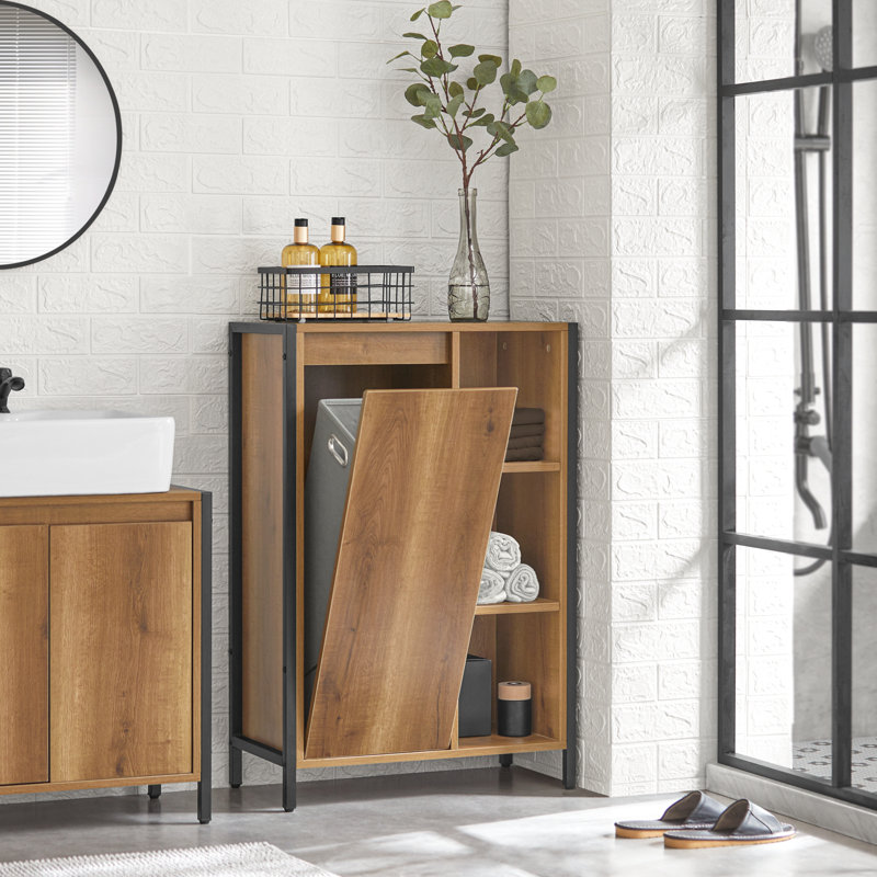 Leshauna Floor Mounted Linen Cabinet