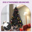 Arbre de Noël artificiel épinette noire d'Halloween-1550571946