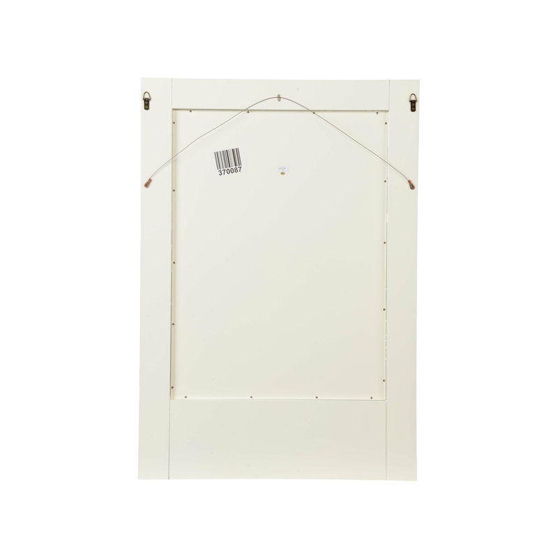 Greek Hall Mirror, Cream/Gold