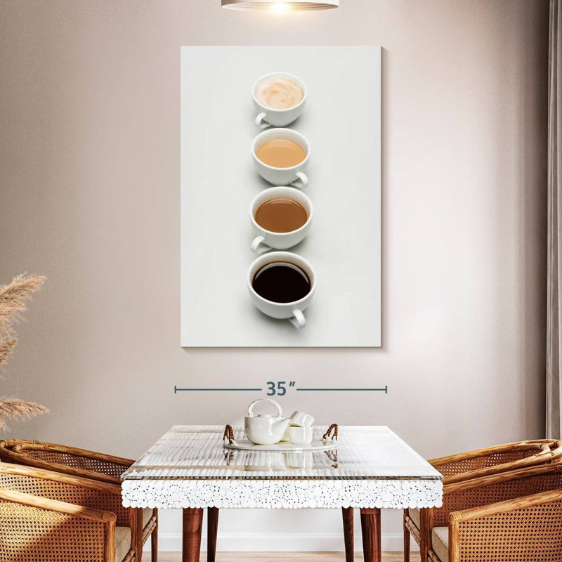 Yarlin Coffee Spectrum, 51" H x 34" W