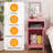 Katarra 26'' Tall Metal Nightstand Storage Cabinets With Lock-804624991