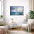 Cadre flottant blanc