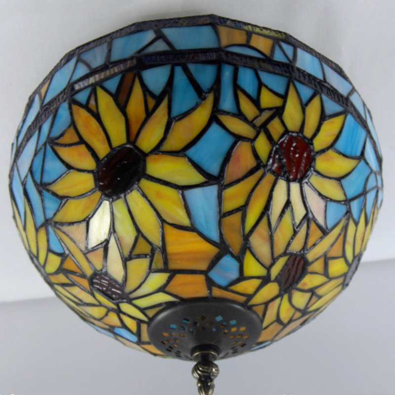 Xanthos Glass Flush Mount