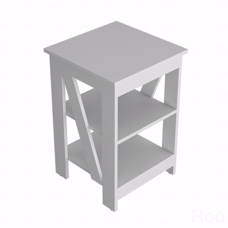 Table d'appoint, Blanc