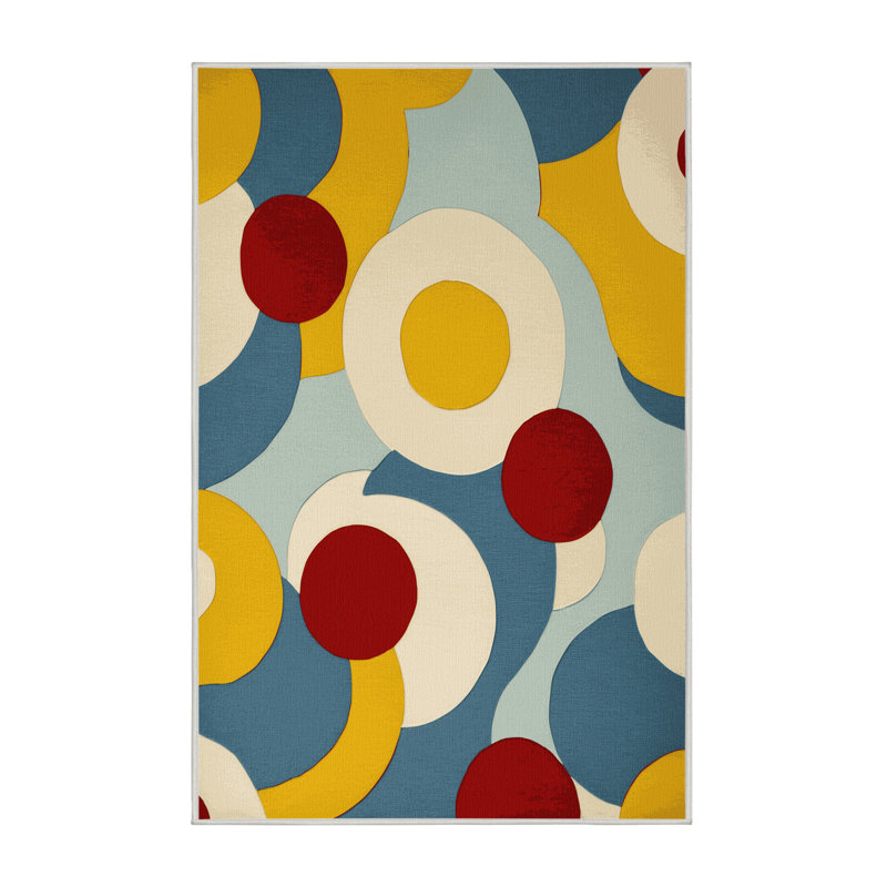 Tapis vibrant, Rectangle 6' x 9'