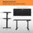 Kryslin Height Adjustable Gaming Standing Desk-272638076